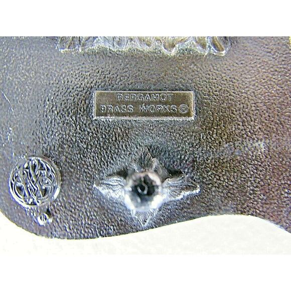 Vintage Belt Buckle 1980 Olympics Team USA Brass Badge Shield Shape Rare - Picture 7 of 8